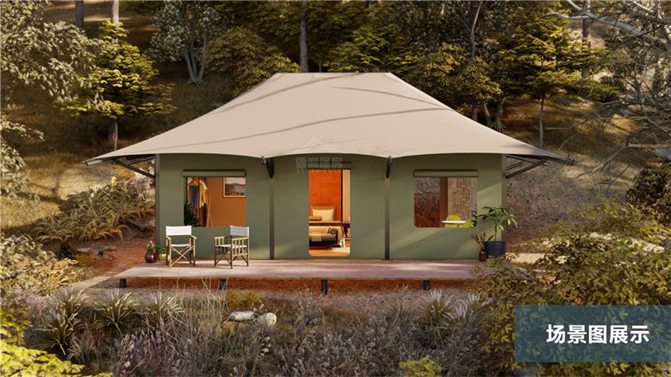 游牧文明遇见现代设计:解码酉阳多边形酒店帐篷的建筑哲学