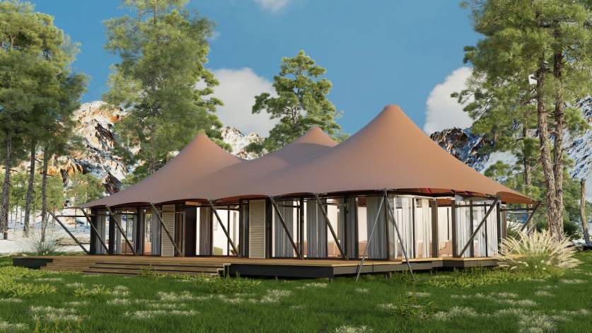 酉阳几何帐篷定制：精准对接需求，打造户外专属解决方案